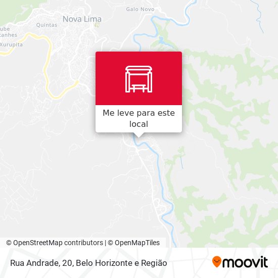 Rua Andrade, 20 mapa