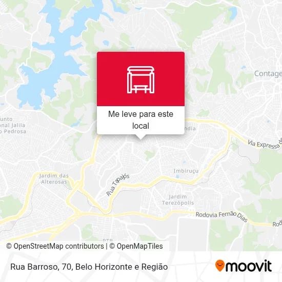 Rua Barroso, 70 mapa