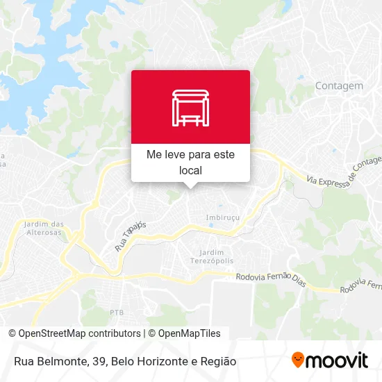 Rua Belmonte, 39 mapa