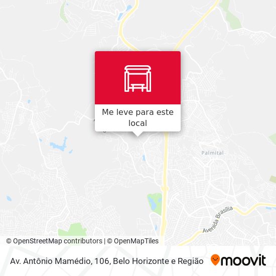 Av. Antônio Mamédio, 106 mapa