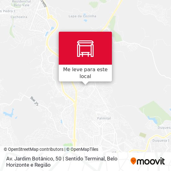 Av. Jardim Botânico, 50 | Sentido Terminal mapa