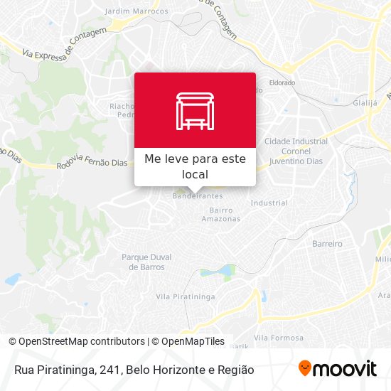 Rua Piratininga, 241 mapa