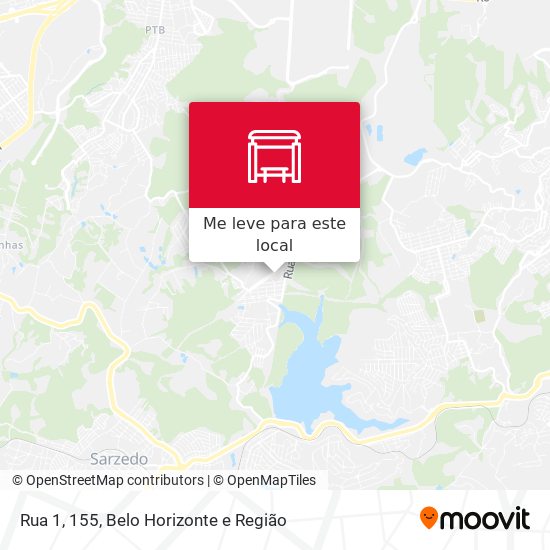Rua 1, 155 mapa