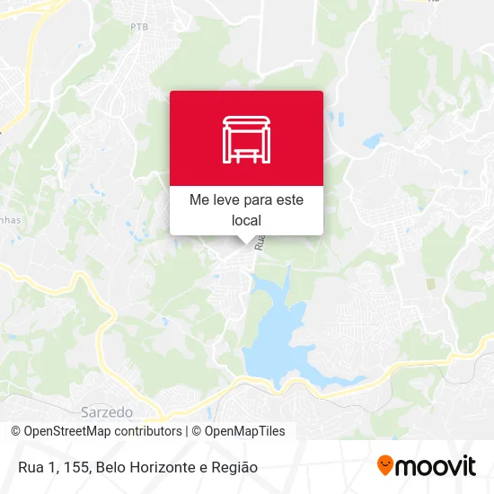 Rua 1, 155 mapa
