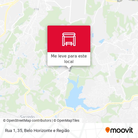 Rua 1, 35 mapa