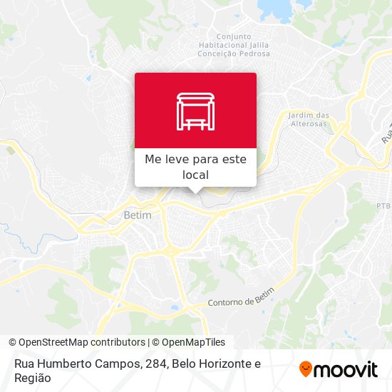 Rua Humberto Campos, 284 mapa