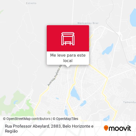 Rua Professor Abeylard, 2883 mapa