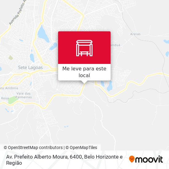 Av. Prefeito Alberto Moura, 6400 mapa