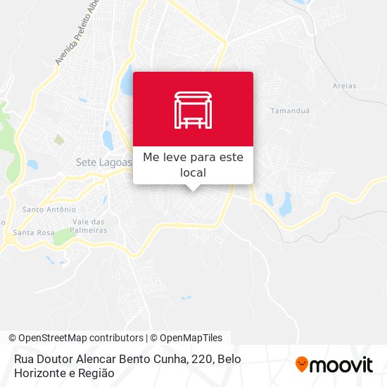 Rua Doutor Alencar Bento Cunha, 220 mapa