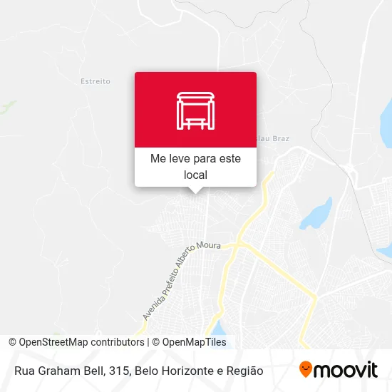 Rua Graham Bell, 315 mapa