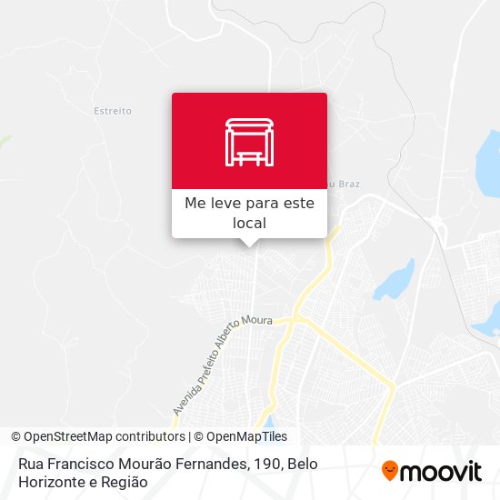 Rua Francisco Mourão Fernandes, 190 mapa