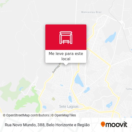 Rua Novo Mundo, 388 mapa