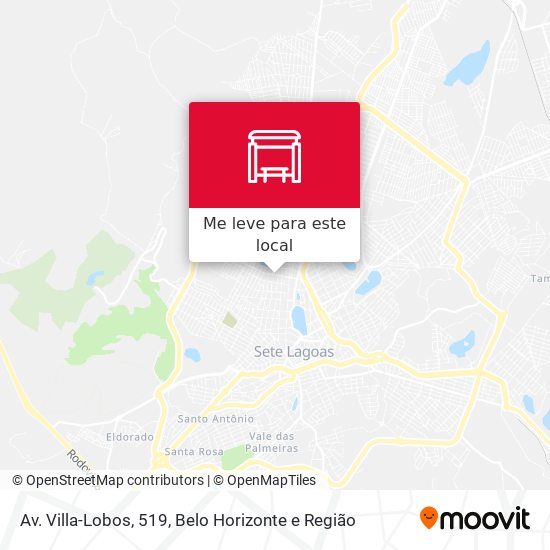 Av. Villa-Lobos, 519 mapa