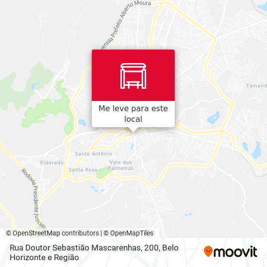 Rua Doutor Sebastião Mascarenhas, 200 mapa
