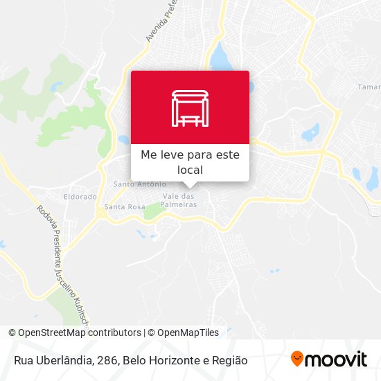 Rua Uberlândia, 286 mapa