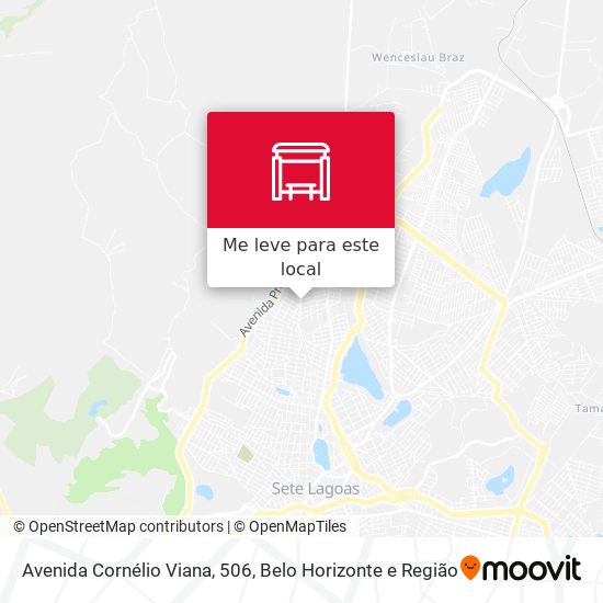 Avenida Cornélio Viana, 506 mapa