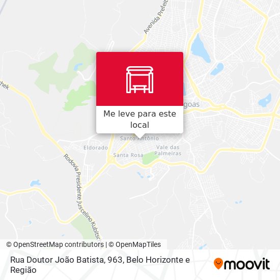 Rua Doutor João Batista, 963 mapa