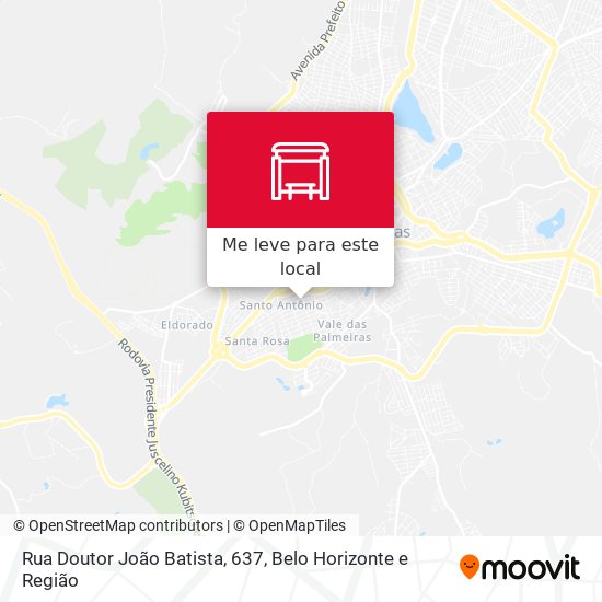Rua Doutor João Batista, 637 mapa