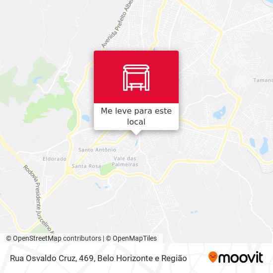 Rua Osvaldo Cruz, 469 mapa