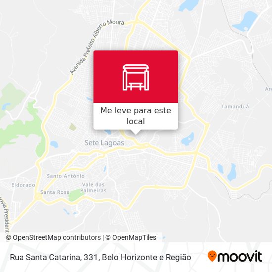 Rua Santa Catarina, 331 mapa