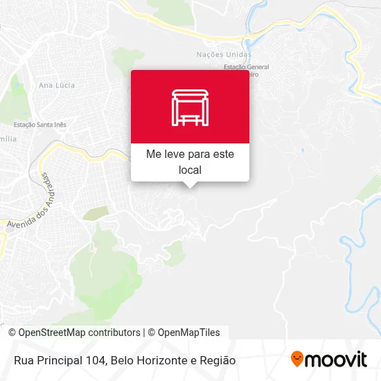 Rua Principal 104 mapa
