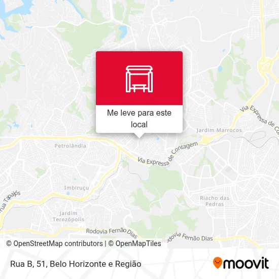 Rua B, 51 mapa
