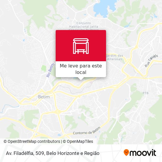 Av. Filadélfia, 509 mapa
