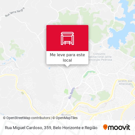 Rua Miguel Cardoso, 359 mapa
