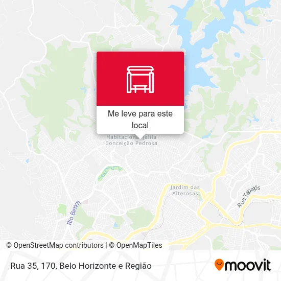 Rua 35, 170 mapa