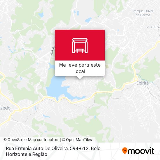 Rua Ermínia Auto De Oliveira, 594-612 mapa