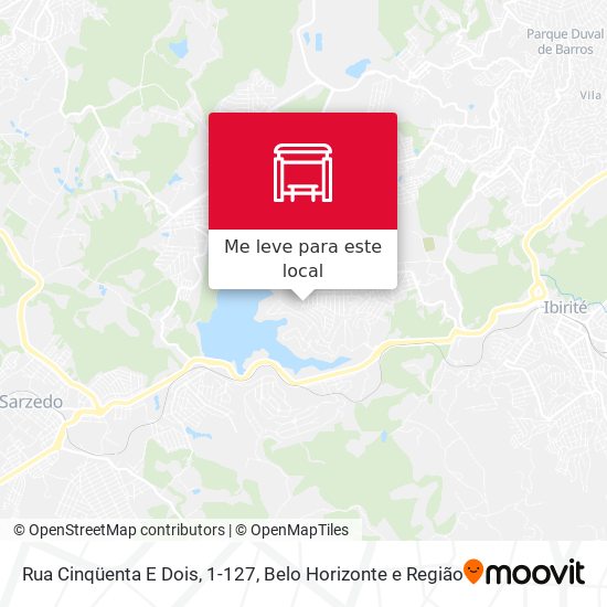 Rua Cinqüenta E Dois, 1-127 mapa