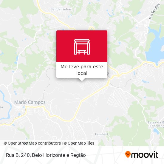 Rua B, 240 mapa
