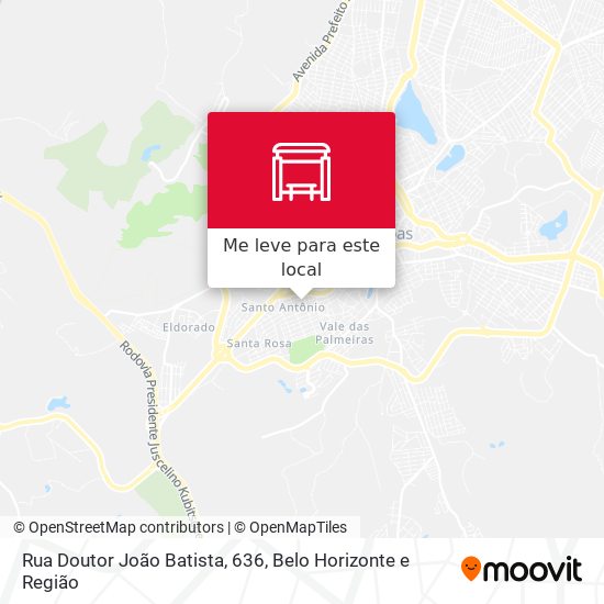 Rua Doutor João Batista, 636 mapa
