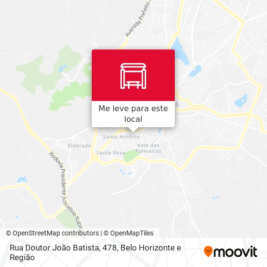 Rua Doutor João Batista, 478 mapa