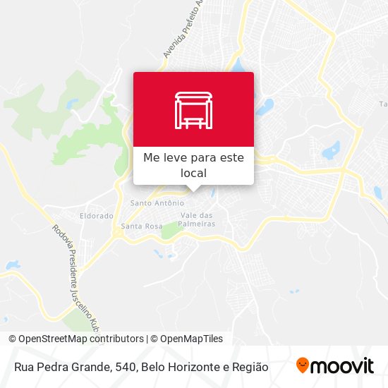 Rua Pedra Grande, 540 mapa