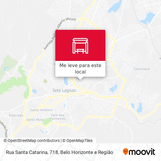 Rua Santa Catarina, 718 mapa