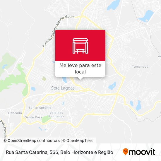 Rua Santa Catarina, 566 mapa