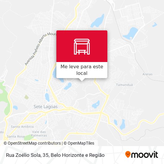 Rua Zoélio Sola, 35 mapa