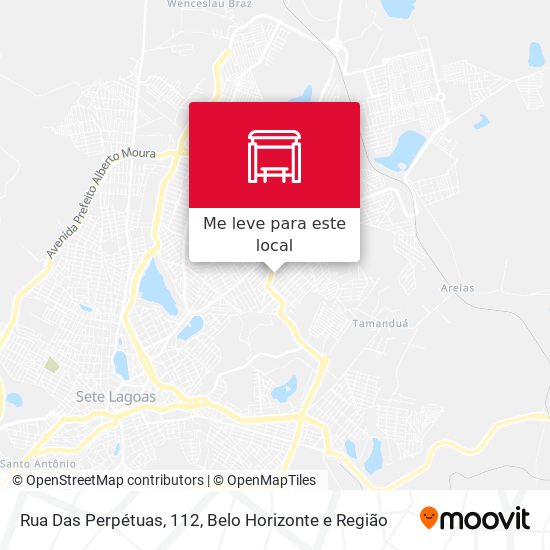 Rua Das Perpétuas, 112 mapa