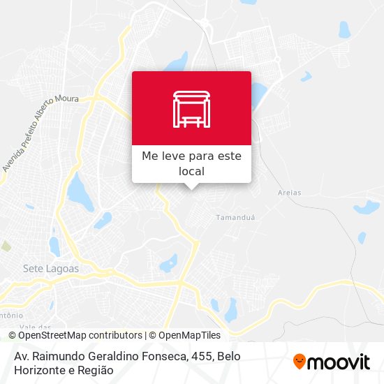 Av. Raimundo Geraldino Fonseca, 455 mapa