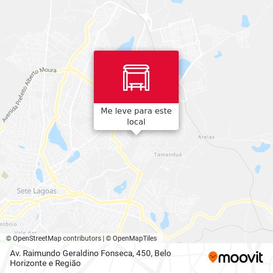 Av. Raimundo Geraldino Fonseca, 450 mapa