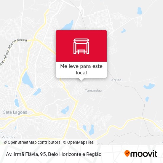 Av. Irmã Flávia, 95 mapa