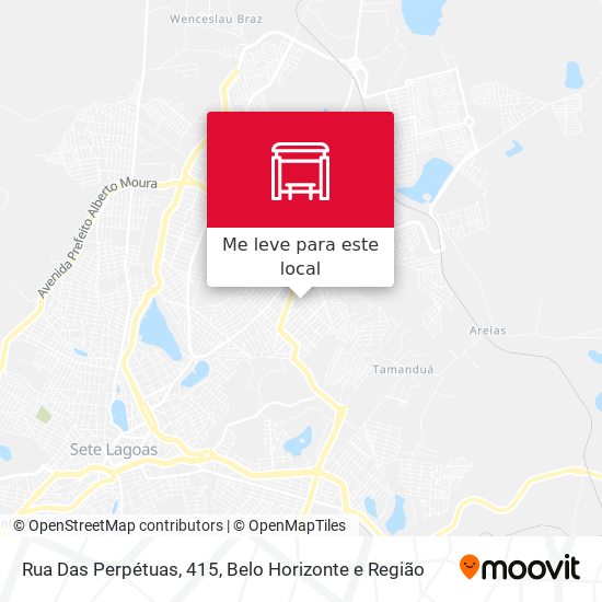 Rua Das Perpétuas, 415 mapa