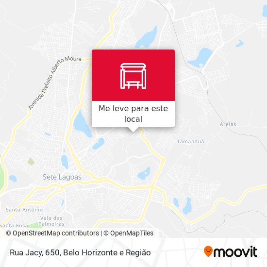 Rua Jacy, 650 mapa