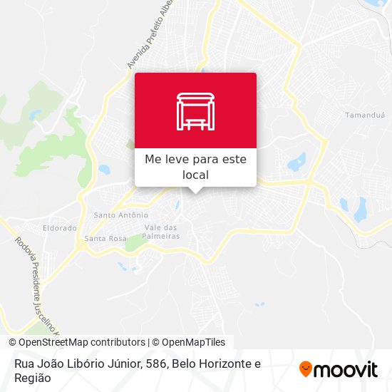 Rua João Libório Júnior, 586 mapa
