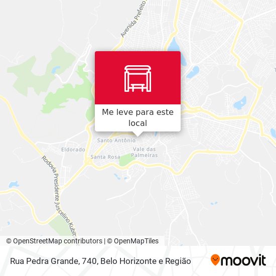 Rua Pedra Grande, 740 mapa