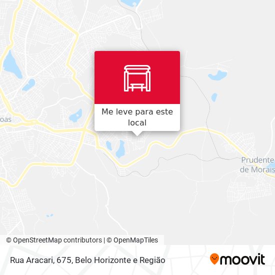 Rua Aracari, 675 mapa