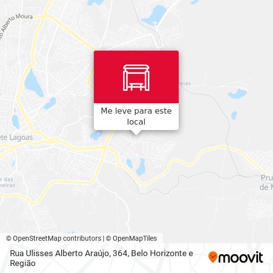 Rua Ulisses Alberto Araújo, 364 mapa