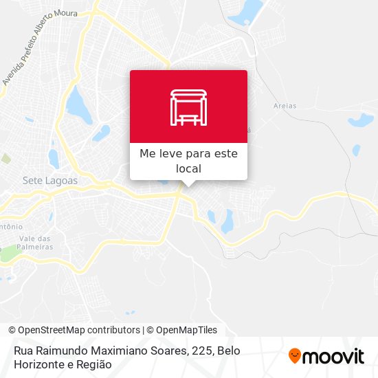 Rua Raimundo Maximiano Soares, 225 mapa