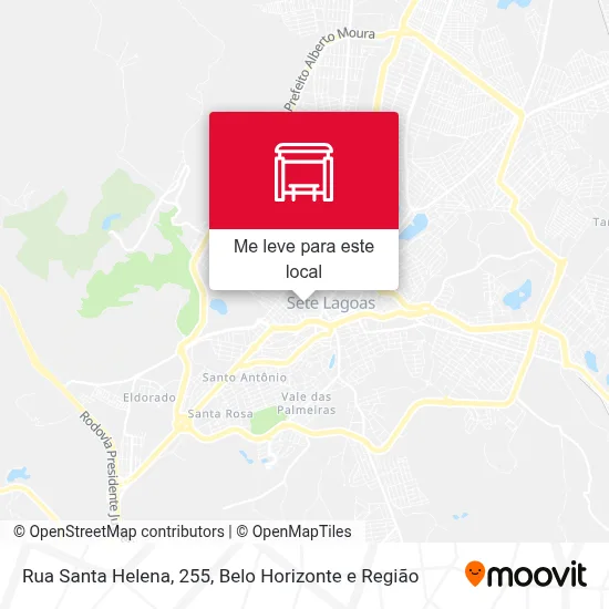 Rua Santa Helena, 255 mapa